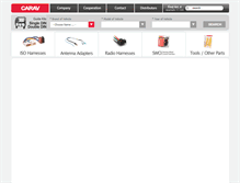 Tablet Screenshot of carav-parts.com